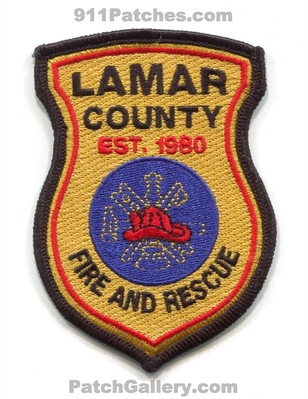 Lamar County Fire and Rescue Department Patch (Georgia)
Scan By: PatchGallery.com
Keywords: co. & dept.