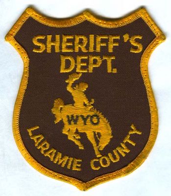 Laramie County Sheriff's Dept (Wyoming)
Scan By: PatchGallery.com
Keywords: sheriffs department