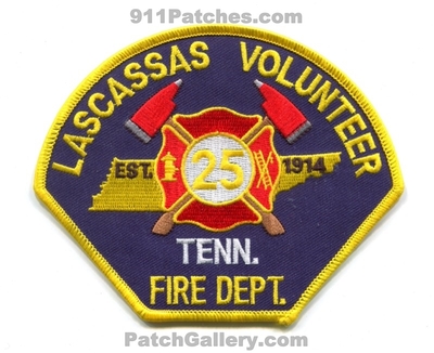 Lascassas Volunteer Fire Department 25 Patch (Tennessee)
Scan By: PatchGallery.com
Keywords: vol. dept. est. 1914