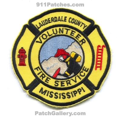 Lauderdale County Volunteer Fire Service Patch (Mississippi)
Scan By: PatchGallery.com
Keywords: co. vol. department dept.