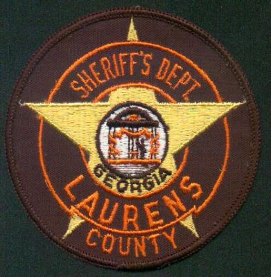 Laurens County Sheriff's Dept
Thanks to EmblemAndPatchSales.com for this scan.
Keywords: georgia sheriffs department