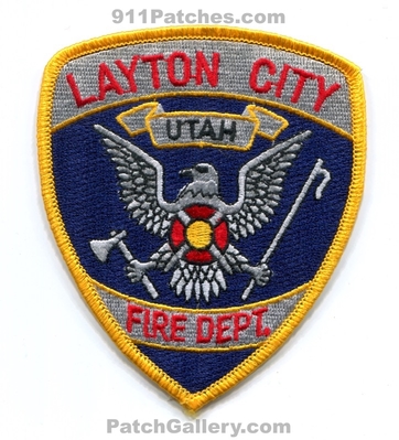 Layton City Fire Department Patch (Utah)
Scan By: PatchGallery.com
Keywords: dept.