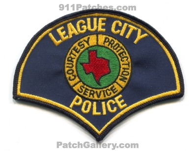 League City Police Department Patch (Texas)
Scan By: PatchGallery.com
Keywords: dept. courtesy protection service