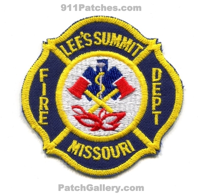 Lees Summit Fire Department Patch (Missouri)
Scan By: PatchGallery.com
Keywords: dept.