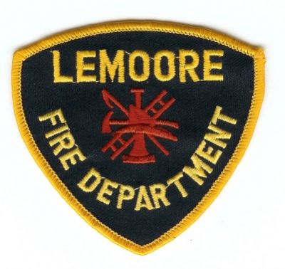 Lemoore Fire Department
Thanks to PaulsFirePatches.com for this scan.
Keywords: california