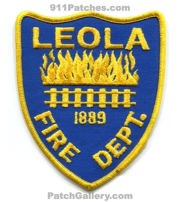 Leola Fire Department Patch (South Dakota)
Scan By: PatchGallery.com
Keywords: dept. 1889