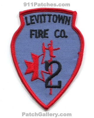 Levittown Fire Company 2 Patch (Pennsylvania)
Scan By: PatchGallery.com
Keywords: co. number no. #2 department dept.