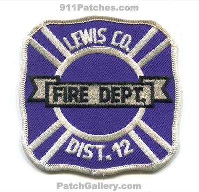 Lewis County Fire District 12 Patch (Washington)
Scan By: PatchGallery.com
Keywords: co. dist. number no. #12 department dept.