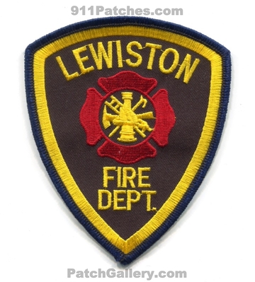 Lewiston Fire Department Patch (Maine)
Scan By: PatchGallery.com
Keywords: dept.