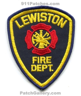 Lewiston Fire Department Patch (Maine)
Scan By: PatchGallery.com
Keywords: dept.