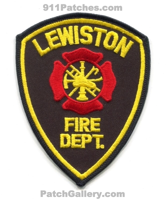 Lewiston Fire Department Patch (Maine)
Scan By: PatchGallery.com
Keywords: dept.