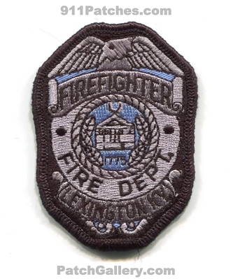 Lexington Fire Department Firefighter Patch (Kentucky)
Scan By: PatchGallery.com
Keywords: dept. 1775