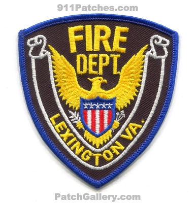 Lexington Fire Department Patch (Virginia)
Scan By: PatchGallery.com
Keywords: dept.