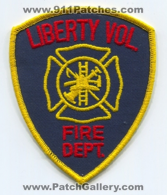 Liberty Volunteer Fire Department Patch (UNKNOWN STATE)
Scan By: PatchGallery.com
Keywords: vol. dept.
