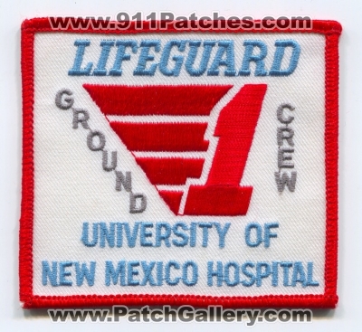 Lifeguard 1 Ground Crew Patch (New Mexico)
Scan By: PatchGallery.com
Keywords: ems air medical helicopter ambulance one university of new mexico hosptial