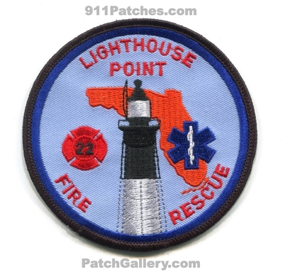 Lighthouse Point Fire Rescue Department 22 Patch (Florida)
Scan By: PatchGallery.com
Keywords: dept. lighthouse