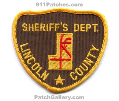 Lincoln County Sheriffs Department Patch (Colorado)
Scan By: PatchGallery.com
Keywords: co. dept. office