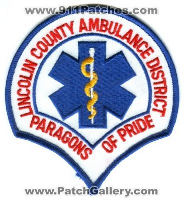 Lincoln County Ambulance District (Missouri)
Scan By: PatchGallery.com
Keywords: ems co. paragons of pride