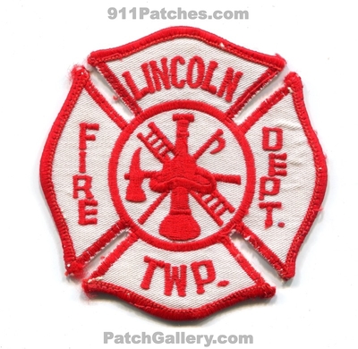 Lincoln Township Fire Department Patch (Indiana)
Scan By: PatchGallery.com
Keywords: twp.