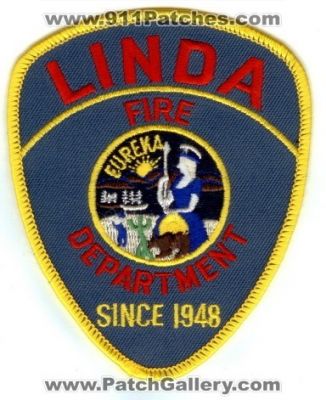 Linda Fire Department (California)
Thanks to Paul Howard for this scan. 
Keywords: dept.