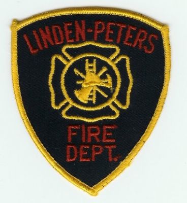 Linden Peters Fire Dept
Thanks to PaulsFirePatches.com for this scan.
Keywords: california department