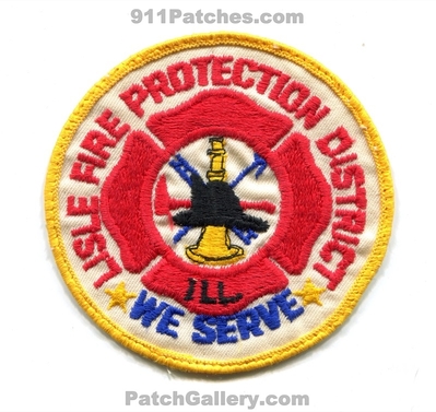 Lisle Fire Protection District Patch (Illinois)
Scan By: PatchGallery.com
Keywords: prot. dist. department dept. we serve