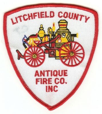 Litchfield County Antique Fire Co Inc
Thanks to PaulsFirePatches.com for this scan.
Keywords: connecticut company