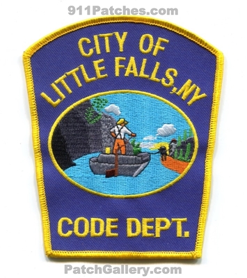 Little Falls Code Department Patch (New York)
Scan By: PatchGallery.com
Keywords: city of dept. building