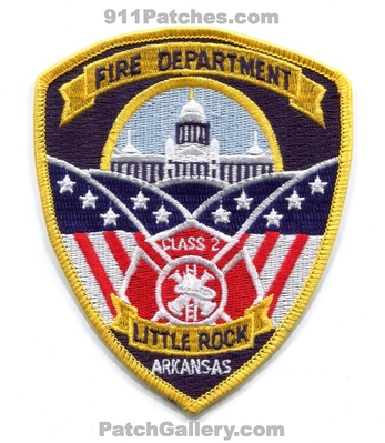 Little Rock Fire Department Patch (Arkansas)
Scan By: PatchGallery.com
Keywords: dept. class 2