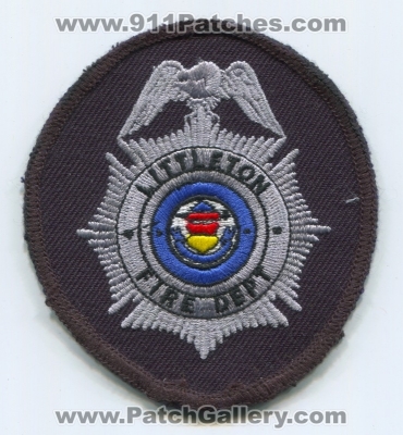 Littleton Fire Department Patch (Colorado) (Defunct)
[b]Scan From: Our Collection[/b]
Now South Metro Fire Rescue
Keywords: dept.