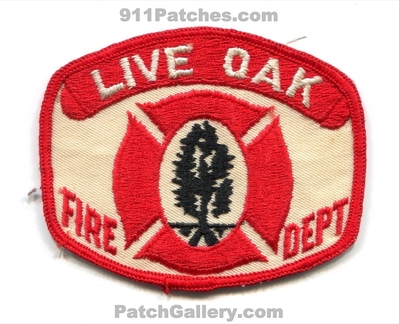 Live Oak Fire Department Patch (Texas)
Scan By: PatchGallery.com
Keywords: dept.