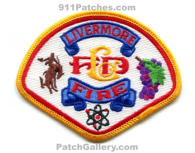 Livermore Fire Department Patch (California)
Scan By: PatchGallery.com
Keywords: dept.