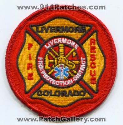 Livermore Fire Protection District Patch (Colorado)
[b]Scan From: Our Collection[/b]
Keywords: rescue department dept.