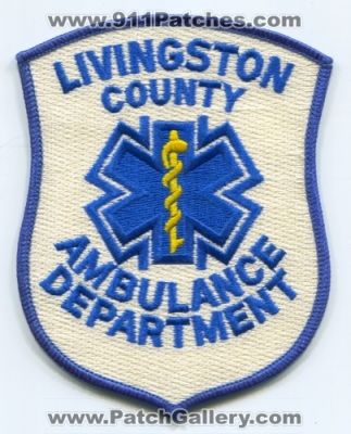 Livingston County Ambulance Department (Michigan)
Scan By: PatchGallery.com
Keywords: ems emt paramedic