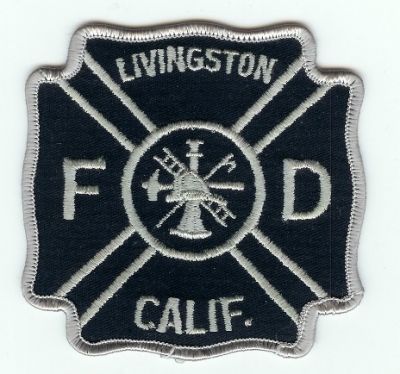 Livingston FD
Thanks to PaulsFirePatches.com for this scan.
Keywords: california fire department