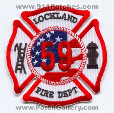 Lockland Fire Department Station 59 Patch (Ohio)
Scan By: PatchGallery.com
Keywords: dept.