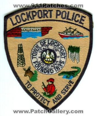 Lockport Police Department (Louisiana)
Scan By: PatchGallery.com
Keywords: dept. town of