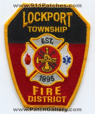 Lockport Township Fire District Patch (Illinois)
Scan By: PatchGallery.com
Keywords: twp. dist. department dept.