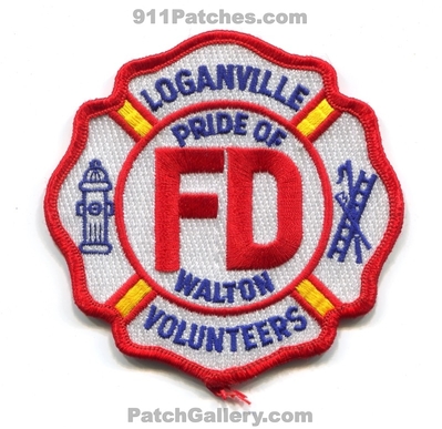 Loganville Fire Department Volunteers Patch (Georgia)
Scan By: PatchGallery.com
Keywords: dept. fd pride of walton