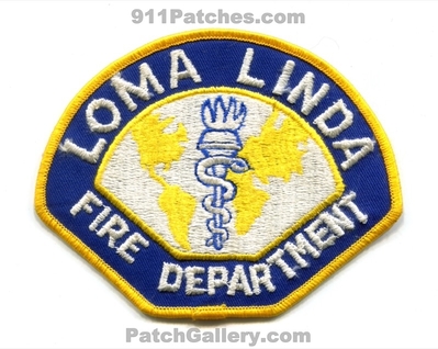 Loma Linda Fire Department Patch (California)
Scan By: PatchGallery.com
Keywords: dept.