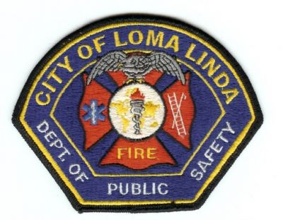 Loma Linda Fire Dept of Public Safety
Thanks to PaulsFirePatches.com for this scan.
Keywords: california department city of dps