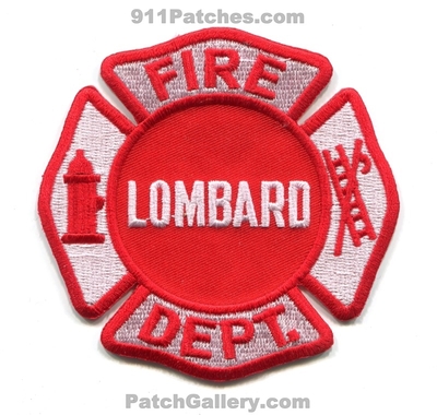 Lombard Fire Department Patch (Illinois)
Scan By: PatchGallery.com
Keywords: dept.