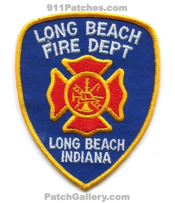 Long Beach Fire Department Patch (Indiana)
Scan By: PatchGallery.com
