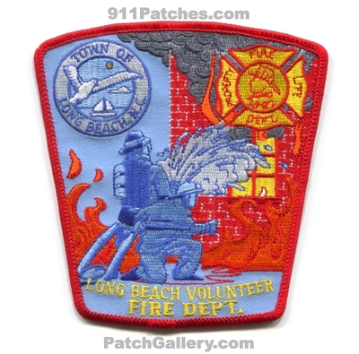 Long Beach Volunteer Fire Department Patch (North Carolina)
Scan By: PatchGallery.com
Keywords: town of vol. dept.