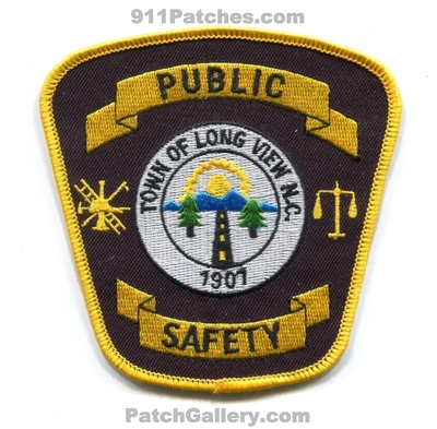 Long View Public Safety Department DPS Fire Police Patch (North Carolina)
Scan By: PatchGallery.com
Keywords: town of dept. of 1907