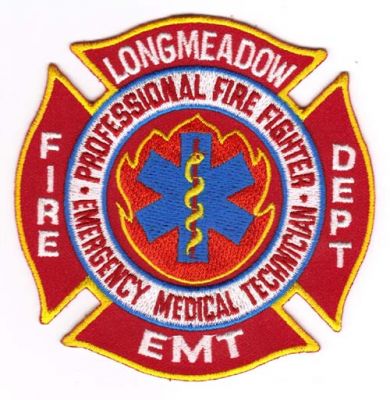 Longmeadow Fire Dept EMT
Thanks to Michael J Barnes for this scan.
Keywords: massachusetts department professional fighter emergency medical technician
