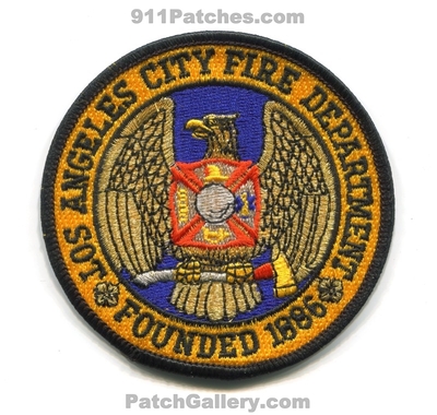 Los Angeles City Fire Department Patch (California)
Scan By: PatchGallery.com
Keywords: dept. lafd l.a.f.d. founded 1886