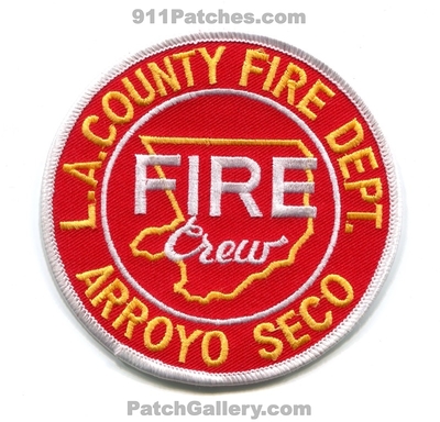 Los Angeles County Fire Department Crew 2 Patch (California)
Scan By: PatchGallery.com
Keywords: co. of dept. lacofd l.a.co.f.d. company station forest wildfire wildland helicopter arroyo seco