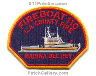 Los Angeles County Fire Department Fireboat 110 Marina Del Rey Patch (California)
Scan By: PatchGallery.com
Keywords: co. dept. lacofd l.a.co.f.d.