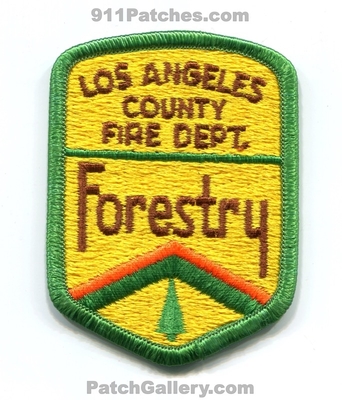 Los Angeles County Fire Department Forestry Patch (California)
Scan By: PatchGallery.com
Keywords: co. of dept. lacofd l.a.co.f.d. wildfire wildland